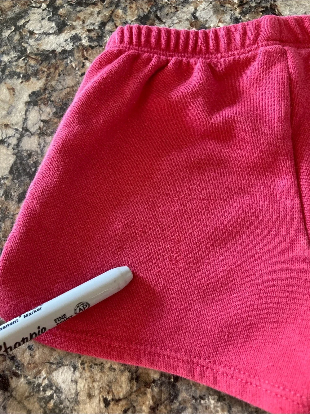 Girls' Three-Pack Shorts - Light Pink, Maroon, Aqua Green